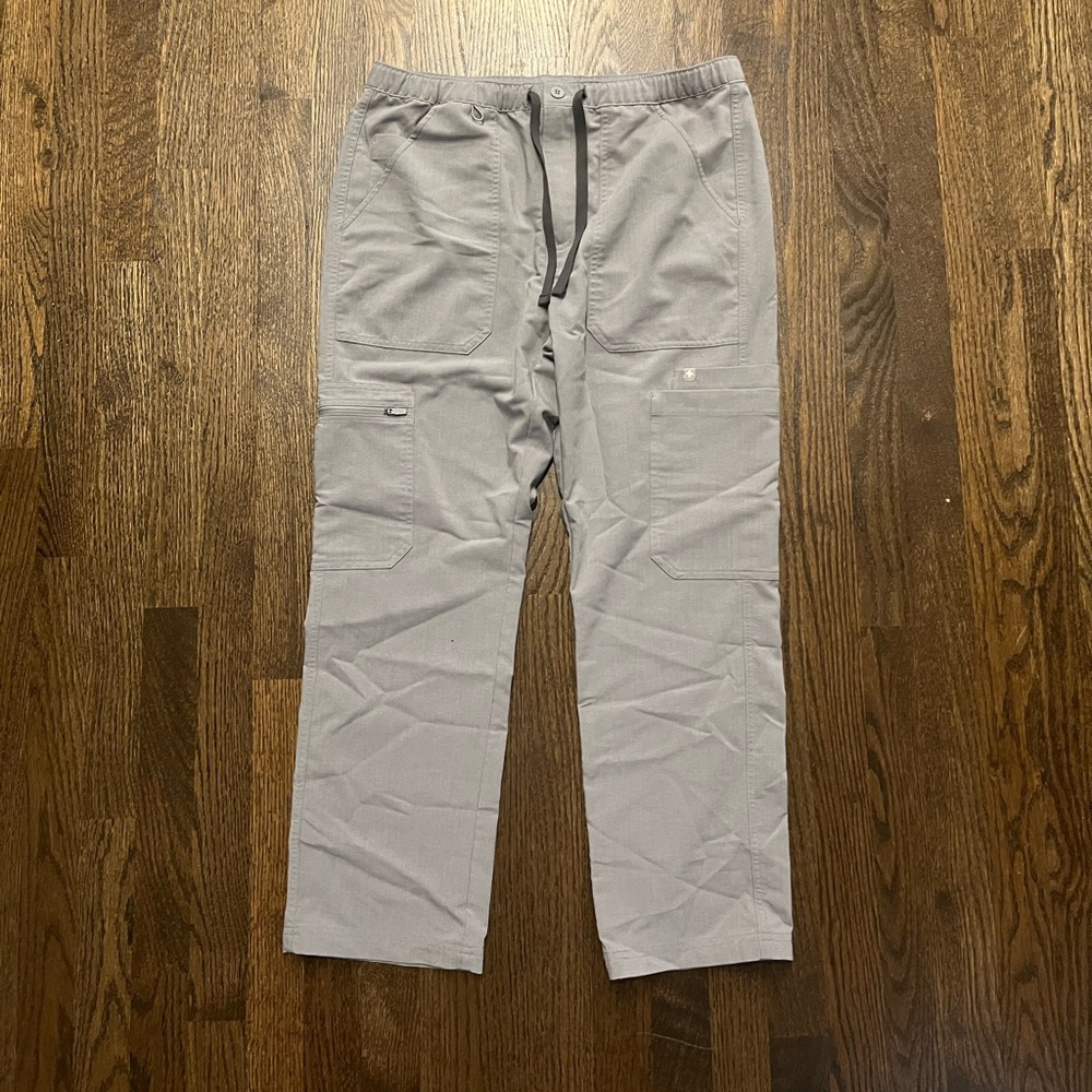 Mens Figs Cairo Scrub Pant Light Grey Medium